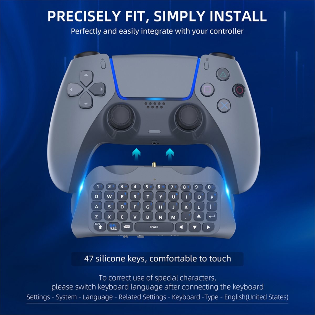 Gaming Accessories Controller - Goodidea 3.5Mm Keyboard Nirkabel Gaming 3.0