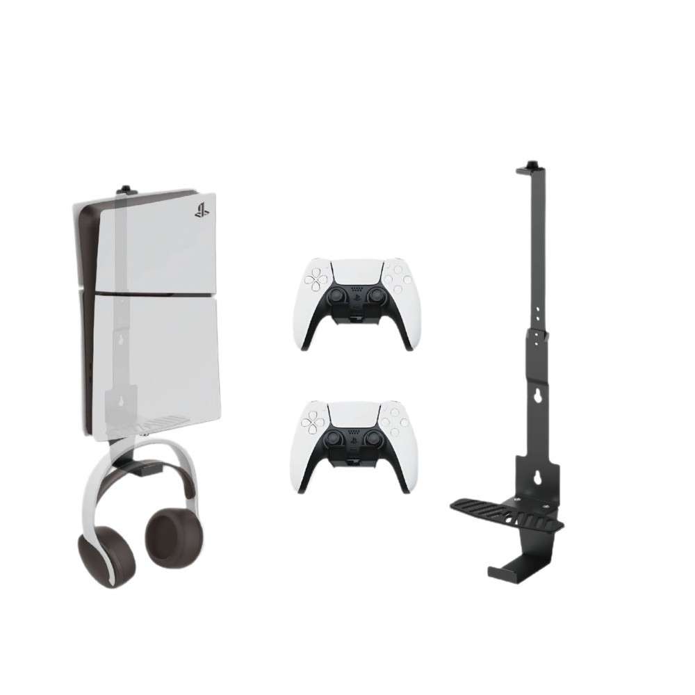 Gaming Accessories Wall Mount - Penyangga Dinding Untuk Konsol PS5 Slim