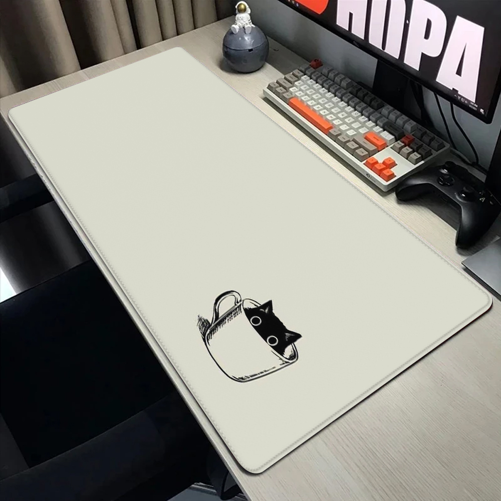 Gaming Accessories Companies - Bantalan Mouse kucing hitam lucu komputer