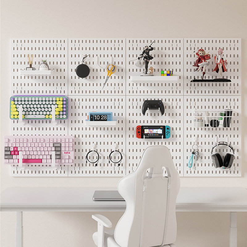 Gaming Accessories Wall Mount - Set Organizer Dinding Pegboard Gaming, Rak