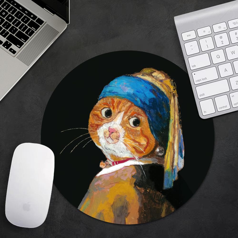 Vintage Gaming Accessories - Alas Mouse Kucing Lucu Aksesori Gaming