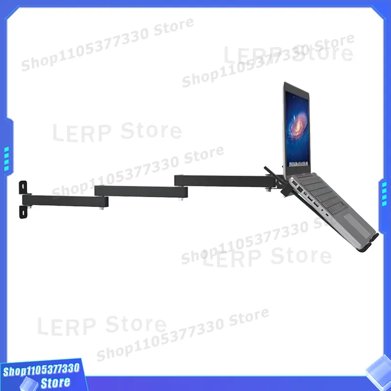 Gaming Accessories Wall Mount - Penyangga Laptop Dinding yang Dapat Ditarik
