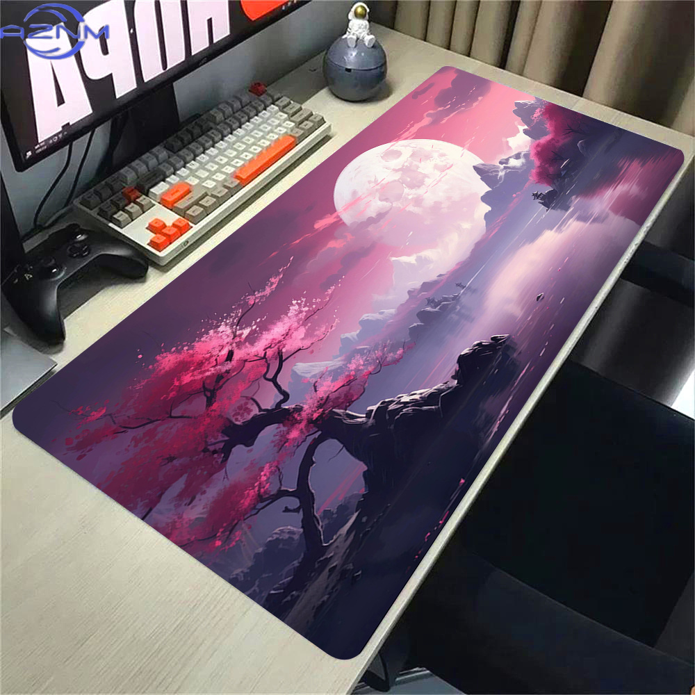 Alas Mouse Anime Pink Sakura A - Gaming Accessories Pink ulasan dan harga