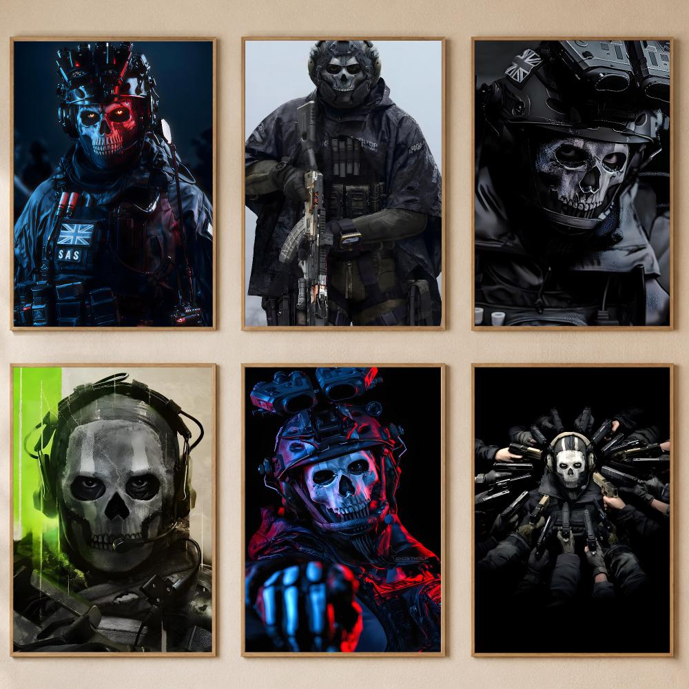 Poster Call of Duty Simon Ghos - Gaming Accessories Wallpaper ulasan dan harga