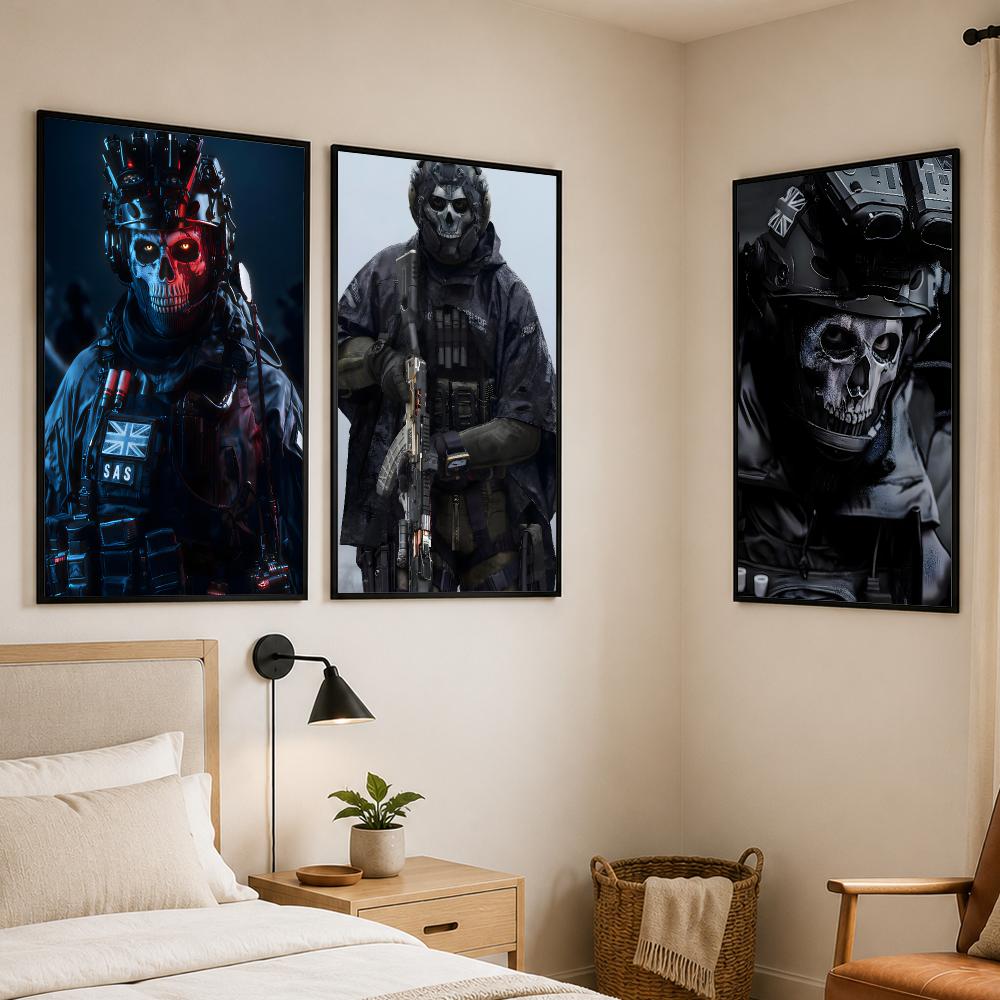 Poster Call of Duty Simon Ghos - Gaming Accessories Wallpaper ulasan dan harga