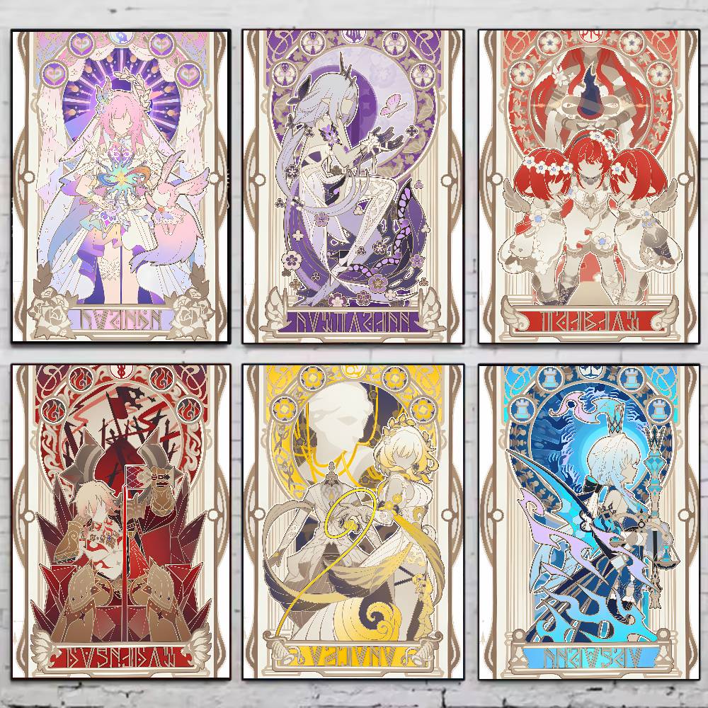 Poster Honkai Star Rail Popule - Gaming Accessories Wallpaper ulasan dan harga