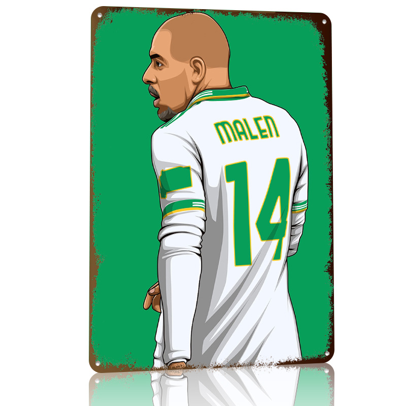 Donyell Malen Poster Logam Ber - Vintage Gaming Accessories ulasan dan harga