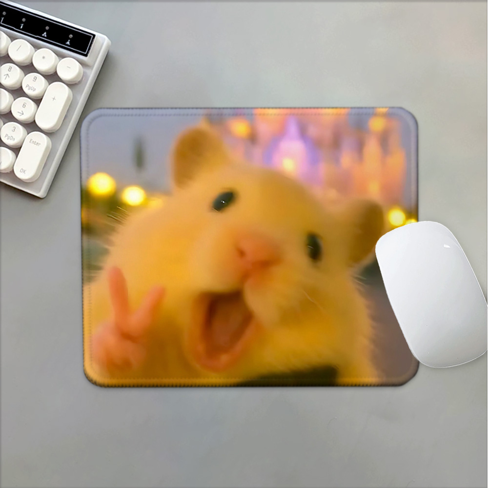 Mosepad Lucu Hamster Alas Komp - Gaming Accessories Companies ulasan dan harga