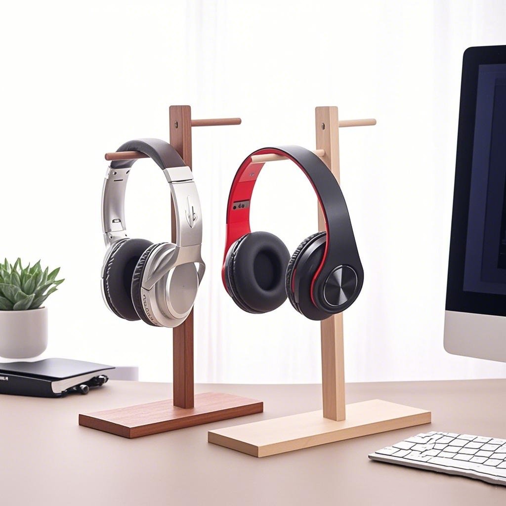 Rak Penyimpanan Headphone Kayu - Venom Gaming Accessories ulasan dan harga