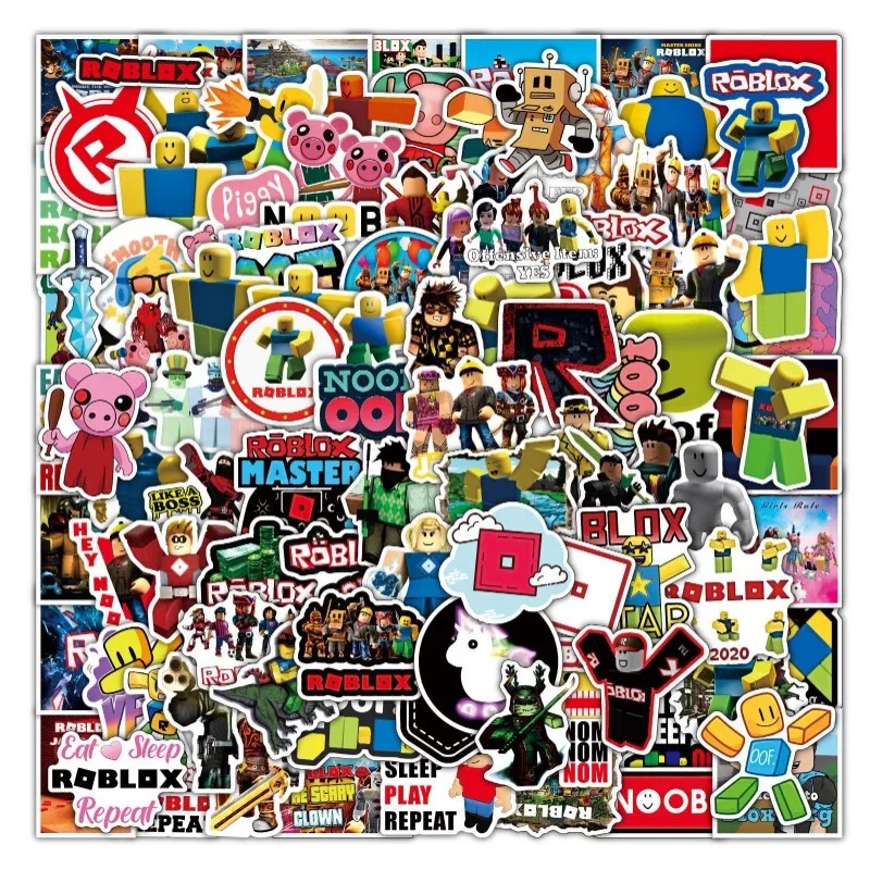 Paket Stiker Kartun Lucu Roblo - Gaming Accessories Roblox ulasan dan harga