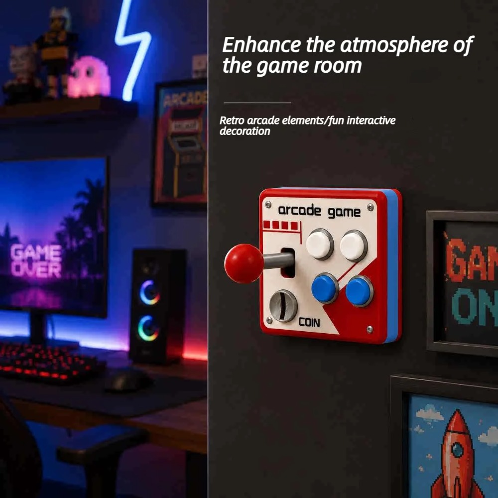 Penutup Pelat Sakelar Joystick - Vintage Gaming Accessories ulasan dan harga