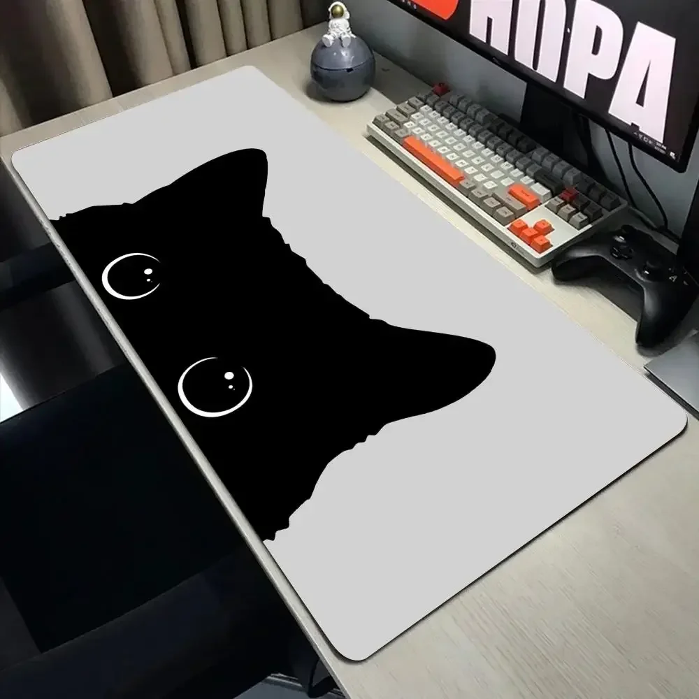 Alas Mouse Kucing Hitam Lucu,  - Gaming Accessories Companies ulasan dan harga