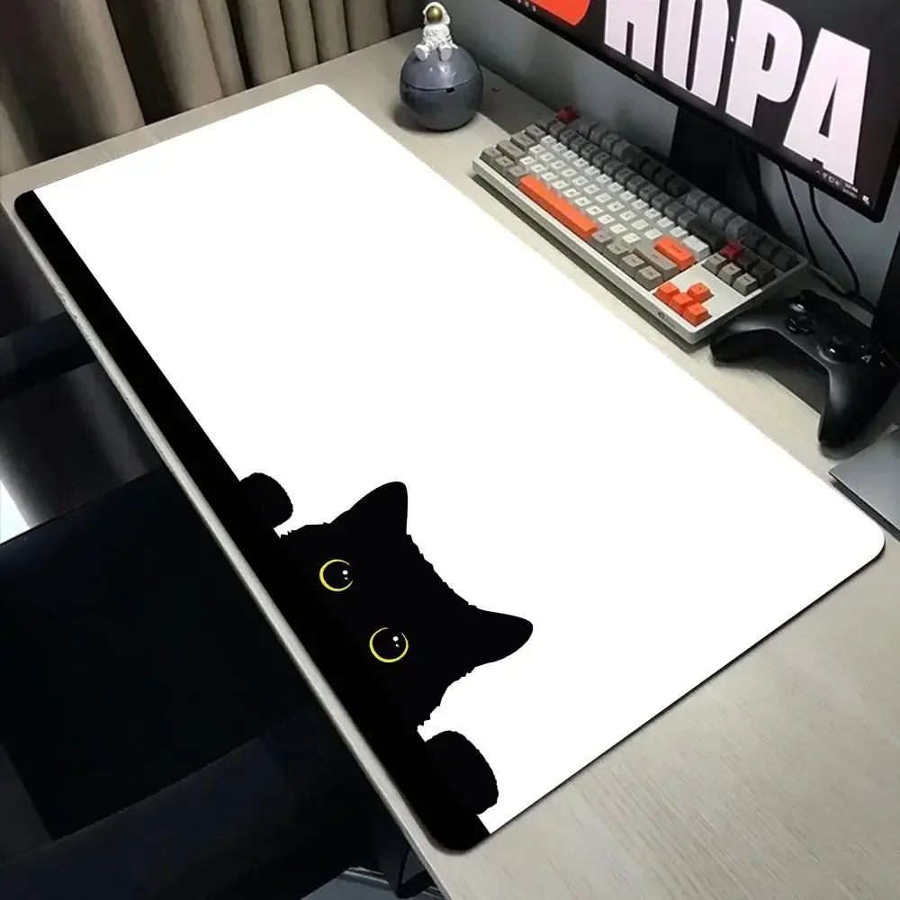 Alas Mouse Kucing Hitam Lucu,  - Gaming Accessories Companies ulasan dan harga
