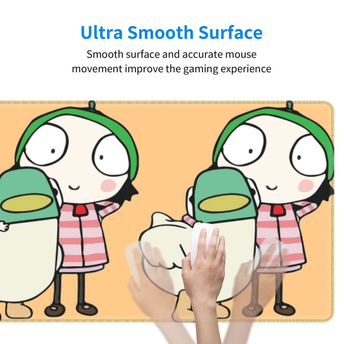 Alas Mouse Besar Sarah dan Beb - Gaming Accessories To Have ulasan dan harga