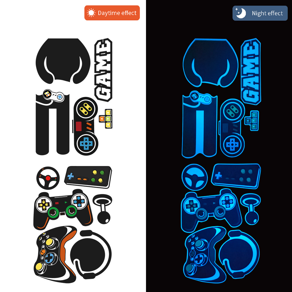 Stiker Dinding Bercahaya Game  - Gaming Accessories Wallpaper ulasan dan harga