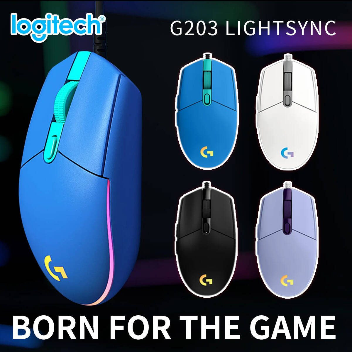 Logitech G203 Prodigy RGB Wire - Logitech Mouse G203 ulasan dan harga