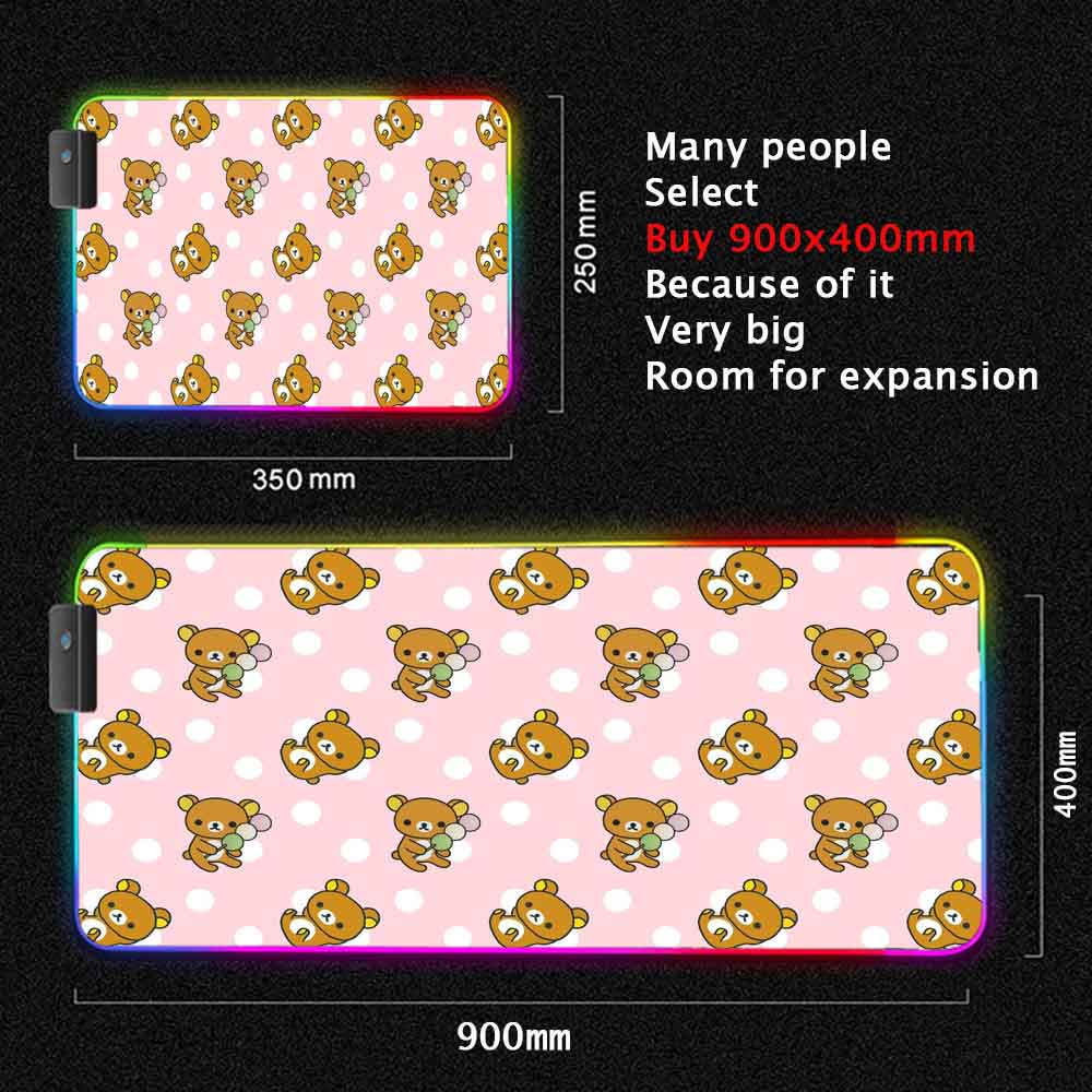 Bantalan Mouse Korilakkuma Xxl - Gaming Accessories Pink ulasan dan harga