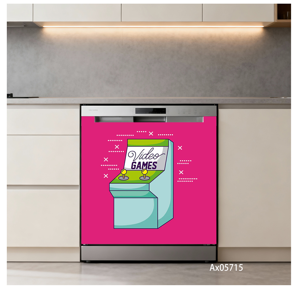 Stiker Pintu Mesin Cuci Piring - Gaming Accessories Wallpaper ulasan dan harga