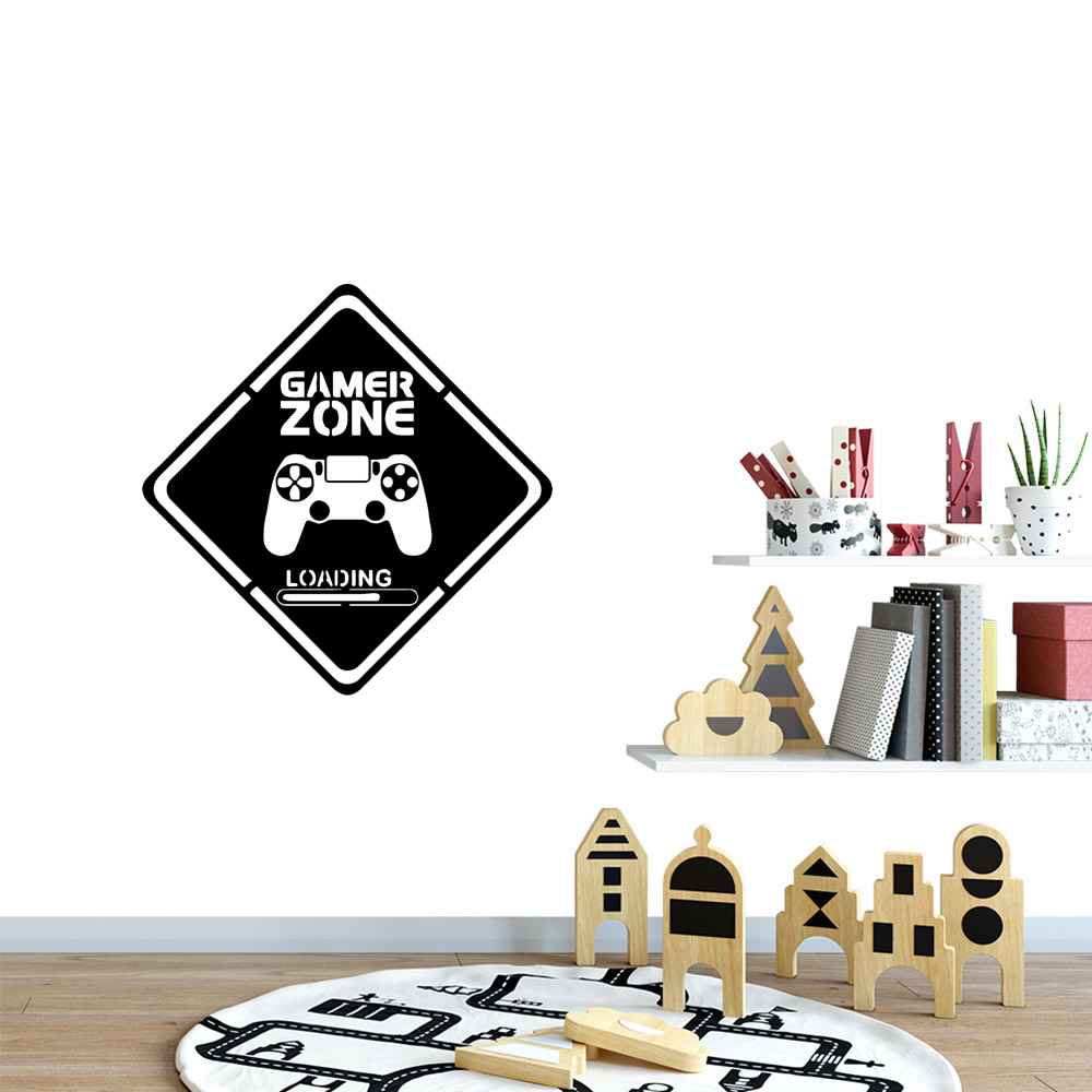 1 buah Gamer stiker seni dindi - Gaming Accessories Wallpaper ulasan dan harga