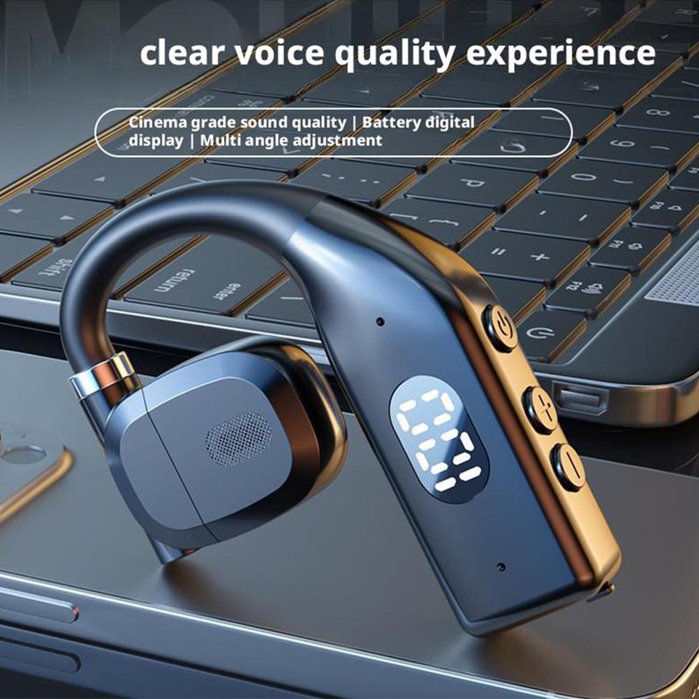 Earhook Nirkabel Bluetooth 5.4 - Gaming Accessories Headset ulasan dan harga