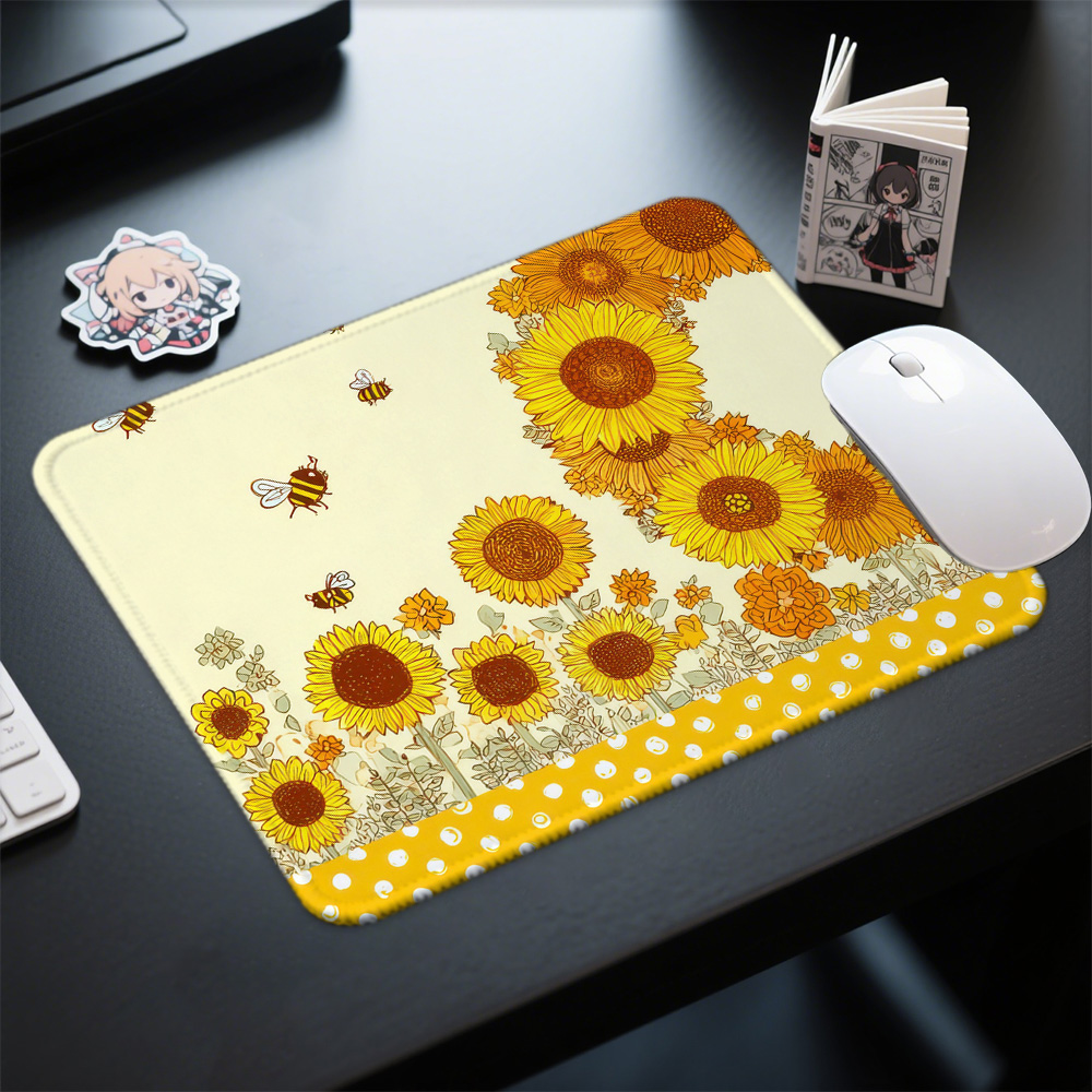 Mosepad Sun Flower Alas Komput - Gaming Accessories Companies ulasan dan harga